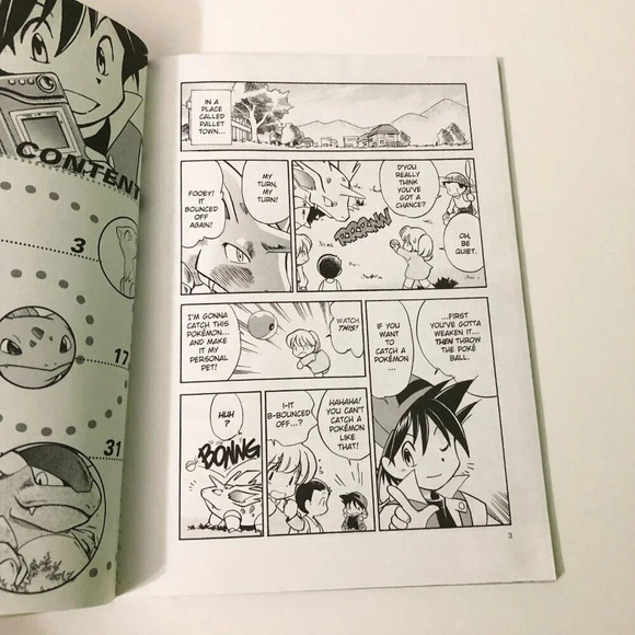 Vintage 1999 Pokemon Adventures Mysterious Mew Book Hidenori - Picture 11 of 16